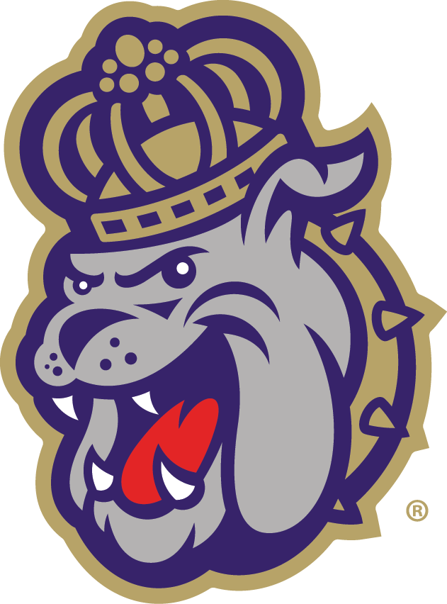 James Madison Dukes 2017-Pres Secondary Logo diy DTF decal sticker